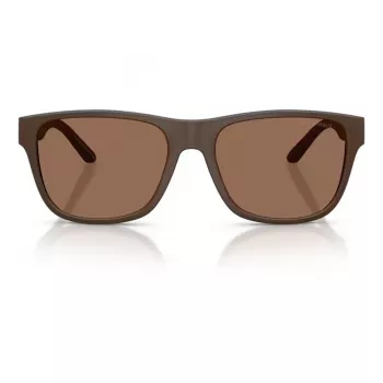 EMPORIO ARMANI EA4243-624373 Okulary przeciwsłoneczne męskie Striped Havana 56/18/145 mm