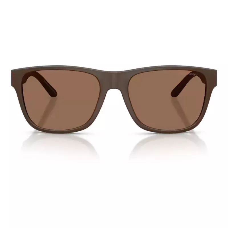 EMPORIO ARMANI EA4243-624373 Okulary przeciwsłoneczne męskie Striped Havana 56/18/145 mm