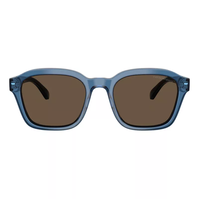 EMPORIO ARMANI EA4245U624787 Okulary przeciwsłoneczne męskie Matte Black Dark Grey 54mm