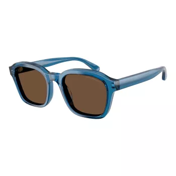 EMPORIO ARMANI EA4245U624787 Okulary przeciwsłoneczne męskie Matte Black Dark Grey 54mm