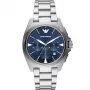 Zegarek męski Emporio Armani Luigi AR11411 41mm czarna tarcza pasek skórzany