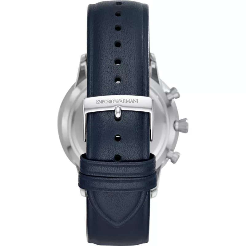 Zegarek męski Emporio Armani Luigi Chronograph ze stali nierdzewnej i siateczki AR11226