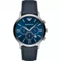 Zegarek męski Emporio Armani Luigi Chronograph ze stali nierdzewnej i siateczki AR11226