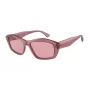 EMPORIO ARMANI Okulary przeciwsłoneczne damskie kocie oko EA4187-554484 Przezroczysty szary Szary gradient 55/16/140 mm