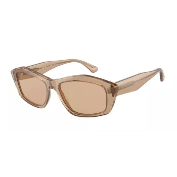 Okulary przeciwsłoneczne EMPORIO ARMANI dla kobiet EA4187-506973 Havana Brown Gradient 55mm