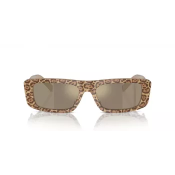 Okulary przeciwsłoneczne EMPORIO ARMANI dla kobiet EA4229U61195A Kocie oko Przezroczysta szara oprawka Szare gradientowe szkła 55mm