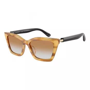 Okulary przeciwsłoneczne EMPORIO ARMANI dla kobiet EA4250U62692Q Kocie oko przezroczysty szary 54mm