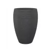 Emsa City Donica 283/54 Czarny Granit D54 – 65L Okrągła donica zewnętrzna