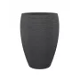 Emsa City Donica 283/54 Czarny Granit D54 – 65L Okrągła donica zewnętrzna