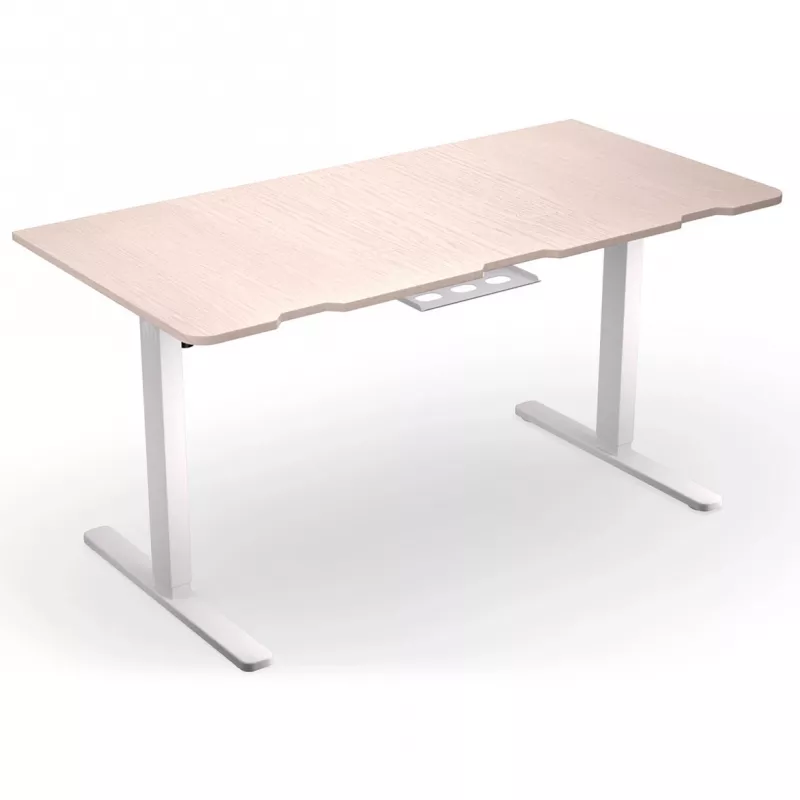 ENDORFY Atlas L Electric Biurko z regulacją wysokości, blat jasny drewnopodobny 1400x600 mm