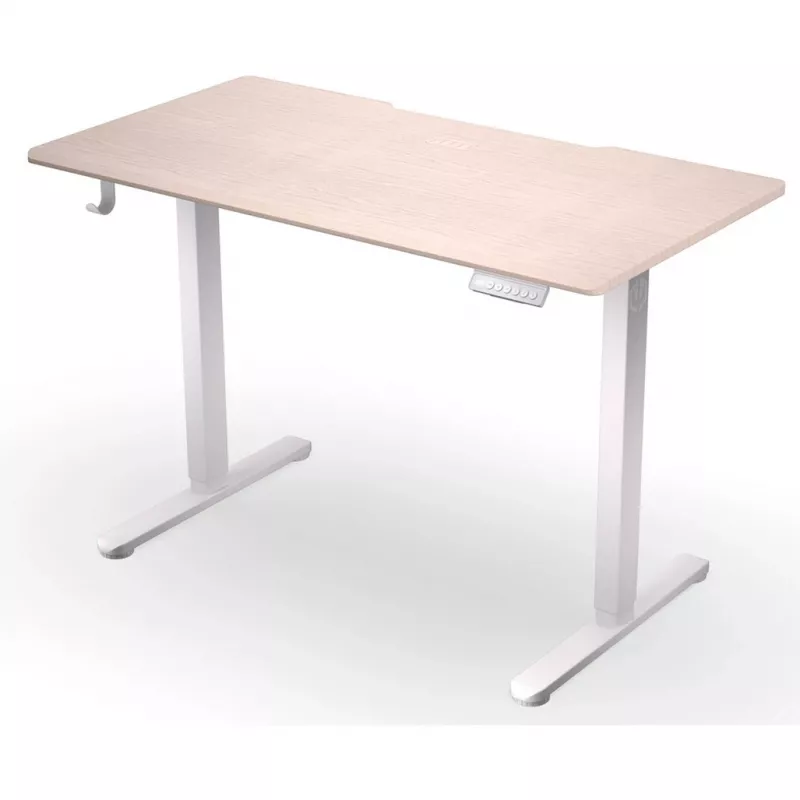 ENDORFY Atlas S Electric Regulowany elektrycznie stół z blatem w kolorze jasnego drewna 120x60 cm