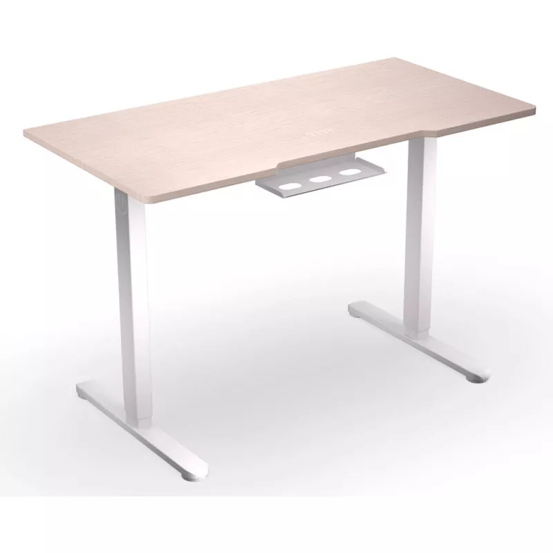 ENDORFY Atlas S Electric Regulowany elektrycznie stół z blatem w kolorze jasnego drewna 120x60 cm