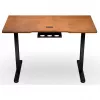 ENDORFY Atlas S Electric Height-Adjustable Desk Walnut/Black 120x60 cm