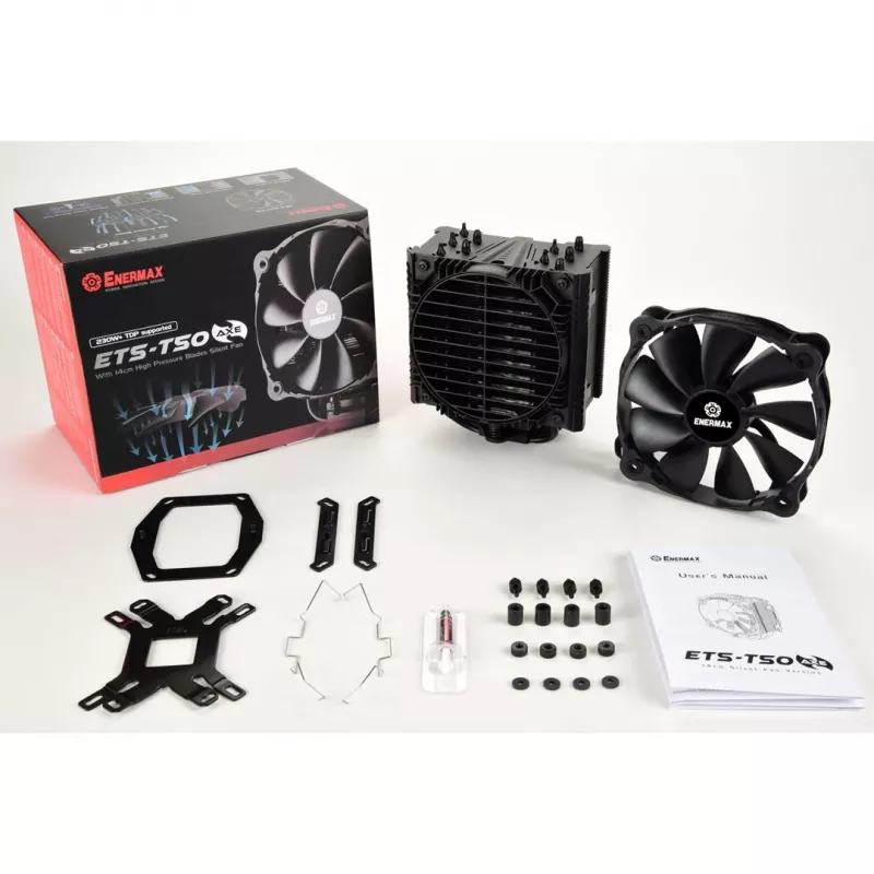 Enermax ETS-T50 AXE Silent Edition 140mm Tower CPU Air Cooler
