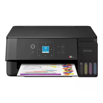 Epson EcoTank ET-2922 Kolorowa Drukarka Wielofunkcyjna Atramentowa - A4/Legal - Drukuj, Kopiuj, Skanuj - Wi-Fi, USB - Czarny