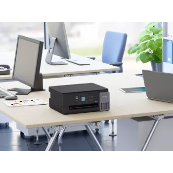 Epson EcoTank L3360 atramentowa kolorowa drukarka wielofunkcyjna (A4, Wi-Fi, czarna)
