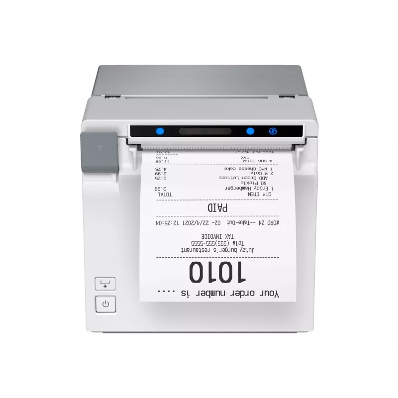 Epson EU-m30 (001) Termiczna drukarka paragonowa - USB + Serial, biała, bez zasilacza, bez kabla