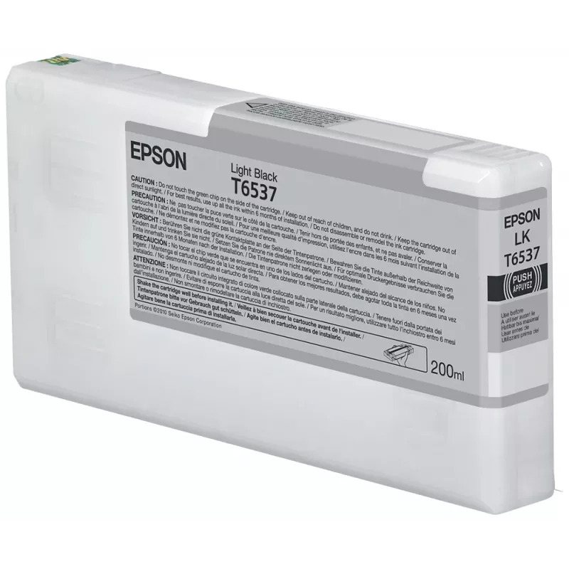 Epson T653700 UltraChrome HDR Photo Black wkład z tuszem (200 ml, 1-pak)