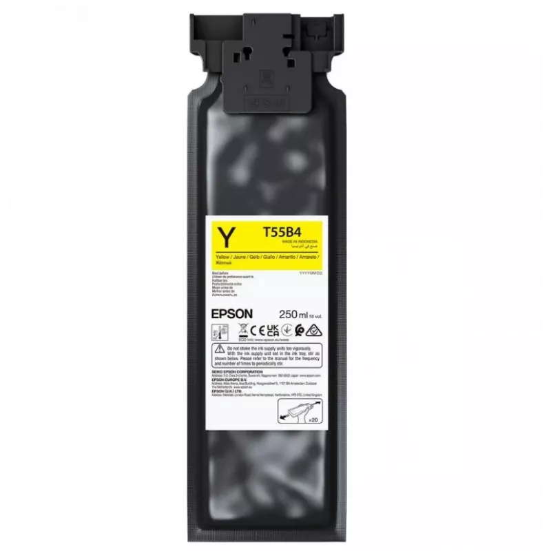 Epson UltraChrome DG2 T55B400 (250ml) Wkład atramentowy Żółty