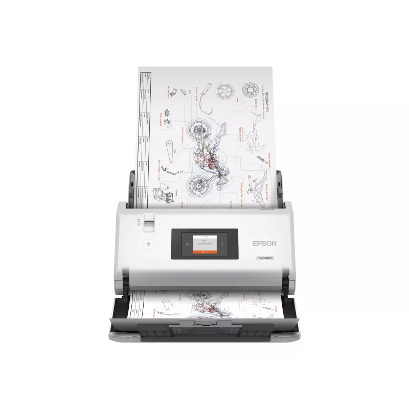 Skaner dokumentów Epson WorkForce DS-30000 A3 dwustronny 70ppm 600dpi USB 3.0