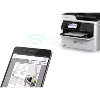 Epson WorkForce Pro WF-M5799DWF Drukarka Atramentowa Mono MFP A4, Licznik od 20K do 60K (Używana)