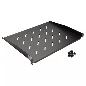 Equip Stała półka rack 19 cali 1U 350 mm czarna do szaf serwerowych