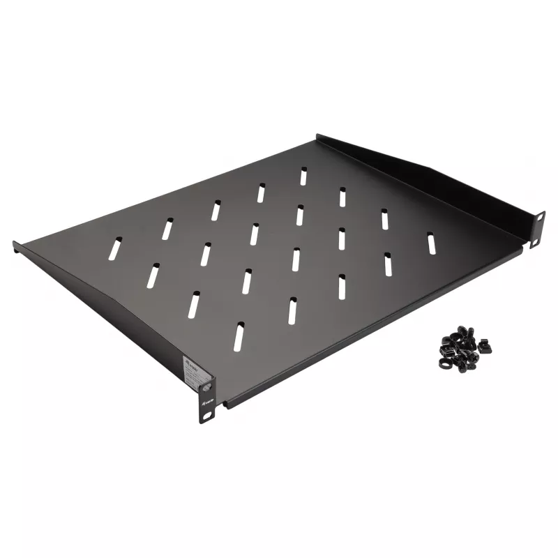 Equip Stała półka rack 19 cali 1U 350 mm czarna do szaf serwerowych