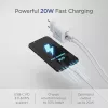 Equip 2-portowa ładowarka ścienna USB-C PD3.0/USB-A GaN 20 W biała