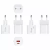 Equip 245526 Ładowarka ścienna 2-portowa USB-C PD3.0 / USB-A GaN 20W, biała