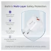 Equip 245526 Ładowarka ścienna 2-portowa USB-C PD3.0 / USB-A GaN 20W, biała