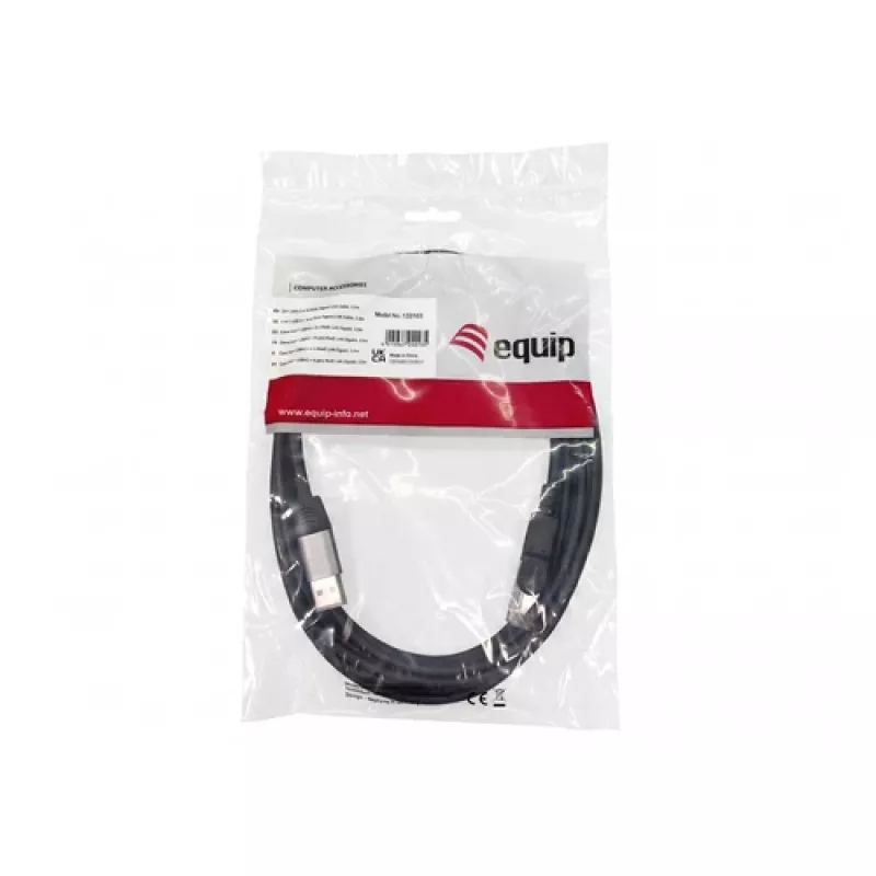 Equip GigaBit USB-C+A do RJ45 Adapter, Czarny
