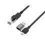 Equip GigaBit USB-C+A do RJ45 Adapter, Czarny