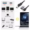Equip Gigabit USB-C / USB-A do RJ45 Adapter Ethernet - Czarny