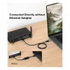 Equip Gigabit USB-C / USB-A do RJ45 Adapter Ethernet - Czarny