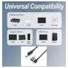 Equip Gigabit USB-C / USB-A do RJ45 Adapter Ethernet - Czarny
