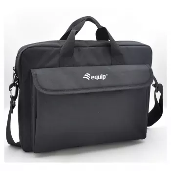 Torba na laptopa Equip z logo Equip 17,3 cala czarna