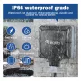 EQUIP Puszka natynkowa 1-portowa Keystone nieekranowana zewnętrzna szara IP44