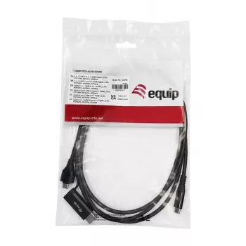 EQUIP USB-C na USB-C + HDMI Adapter z 100W PD, 4K/60Hz, Aluminium