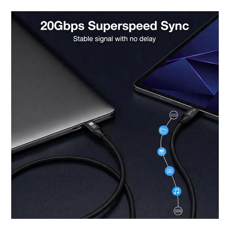 EQUIP USB-C na USB-C + HDMI Adapter z 100W PD, 4K/60Hz, Aluminium