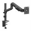 Ergo Office ER-691 B uchwyt monitora na sprężynie gazowej do ekranów 17-32 cali, 1-10 kg, matowy czarny, VESA 75/100