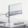 ERGO OFFICE ER-691 W uchwyt gazowy do monitorów 17-32 cale do 10 kg, matowy biały