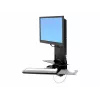 Ergotron Sit-Stand Vertical Lift, Patient Room - Zestaw montażowy (Podpórka pod nadgarstki, Uchwyt na mysz, Pionowa szyna regulacyjna, Uchwyt na skaner kodów kreskowych, Półka na klawiaturę, Uchwyt do monitora, Wysuwana półka na mysz)