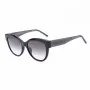 Okulary przeciwsłoneczne ESCADA Women's SESD99-550700 - Czarna oprawka acetatowa z szarymi soczewkami gradientowymi - 55/18/140 mm