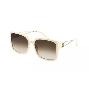 Okulary przeciwsłoneczne ESCADA damskie SESD31-5906Y1 Havana Brown Gradient Butterfly Acetate UV400