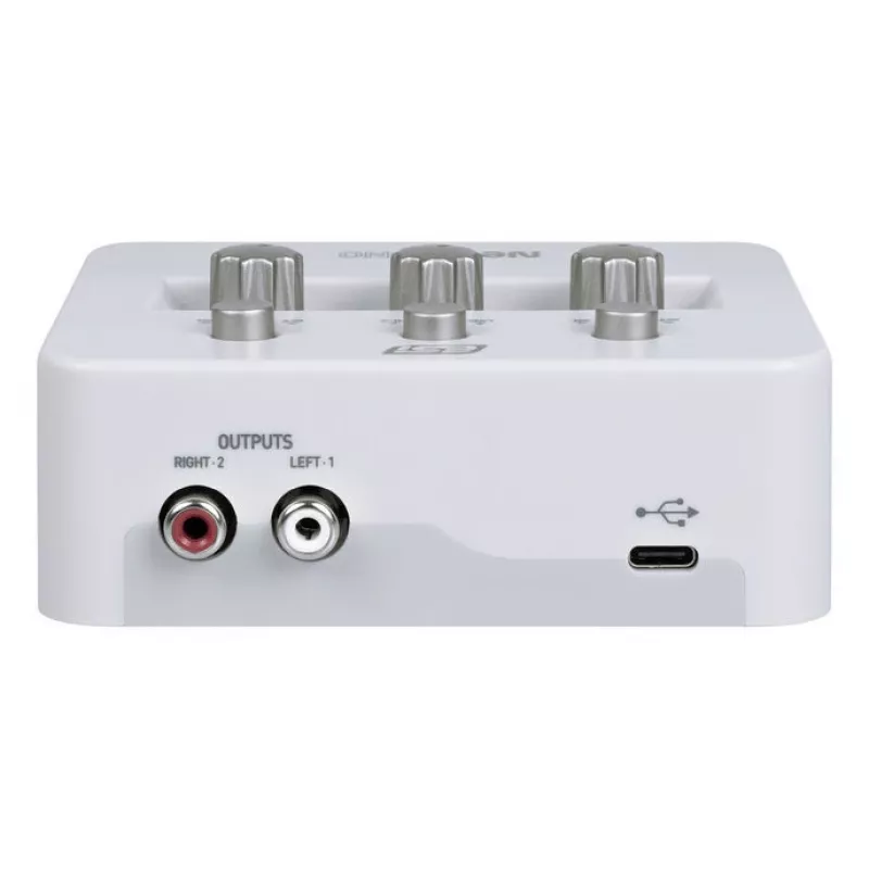 ESI Neva Uno – Interfejs audio USB-C, 24-bit/192 kHz, 2-wejścia/2-wyjścia, combo XLR/TRS, +48V, monitoring bezpośredni