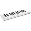 ESI Xkey 25 USB klawiatura sterująca MIDI - 25 klawiszy czułych na dynamikę, polifoniczny aftertouch, szczotkowane aluminium, ultracienka, srebrny