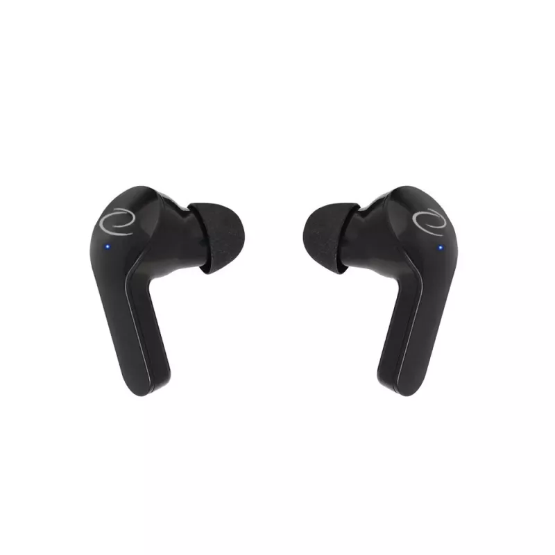 Esperanza EH239K True Wireless Stereo Bluetooth Słuchawki douszne z etui ładującym, sterowanie dotykowe, wbudowany mikrofon, czarny