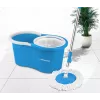Esperanza EHS005 System Mopa Obrotowego z Wirówką, Teleskopowym Uchwytem, Wiadrem 6L, 2 Główkami Mikrofibrowymi, Zielony/Szary