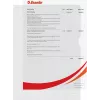 Esselte Standard A4 koszulki na dokumenty, polipropylen, groszkowane, 0,12 mm, otwarte z góry i z boku, bezpieczne dla dokumentów, wycięcie na palec, opakowanie 100 szt. 54832