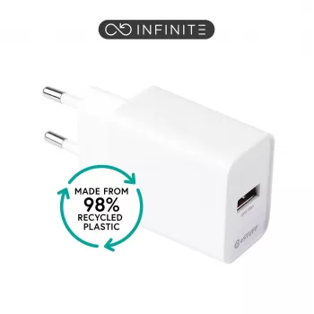 ESTUFF INFINITE (GRS) Ładowarka USB-A 20W Biała EU